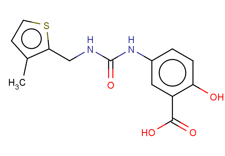 2-hydroxy-5-({[(3-methylthiophen-2-yl)methyl]carbamoyl}amino)benzoic acid