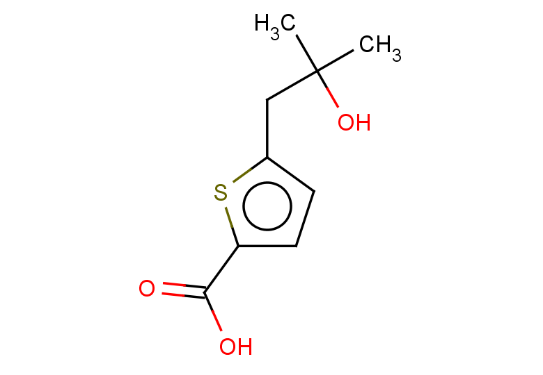 5-(2-hydroxy-2-methylpropyl)thiophene-2-carboxylic acid