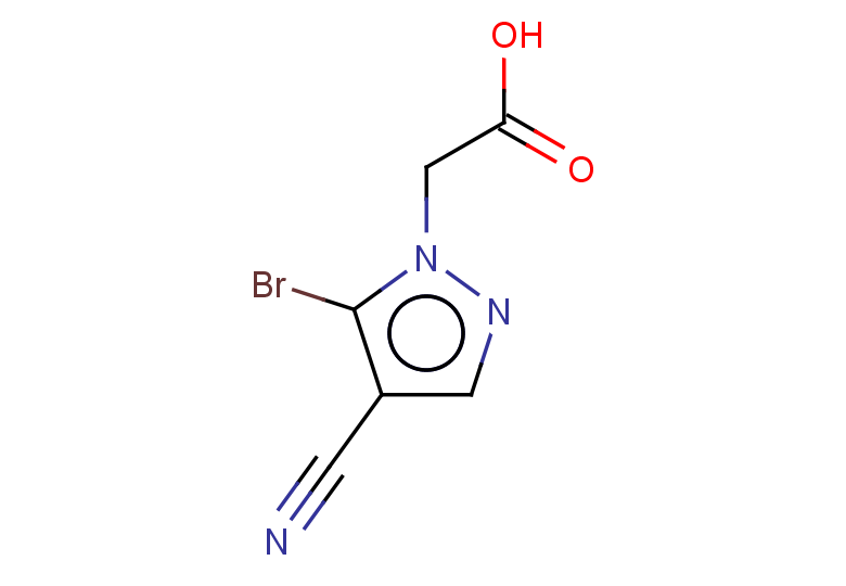 2-(5-bromo-4-cyano-1H-pyrazol-1-yl)acetic acid