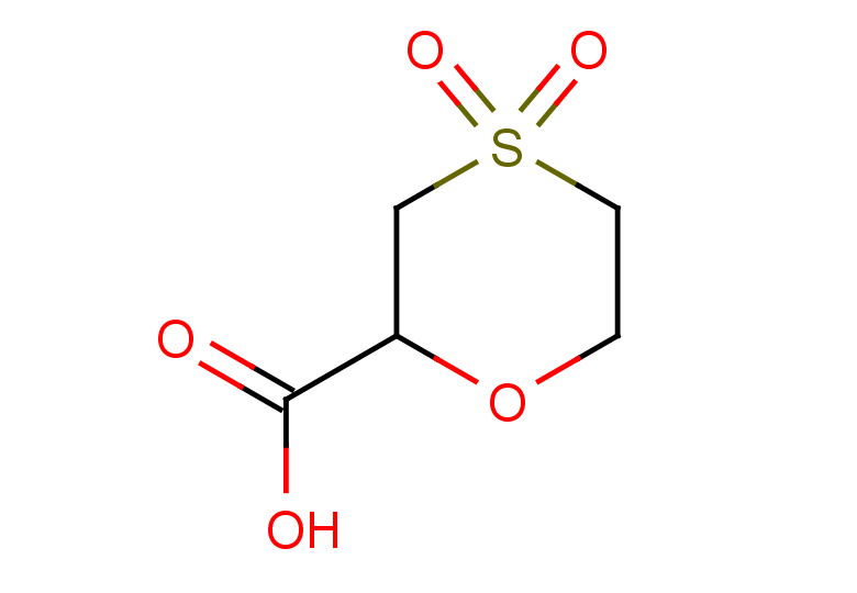 4,4-dioxo-1,4lambda6-oxathiane-2-carboxylic acid