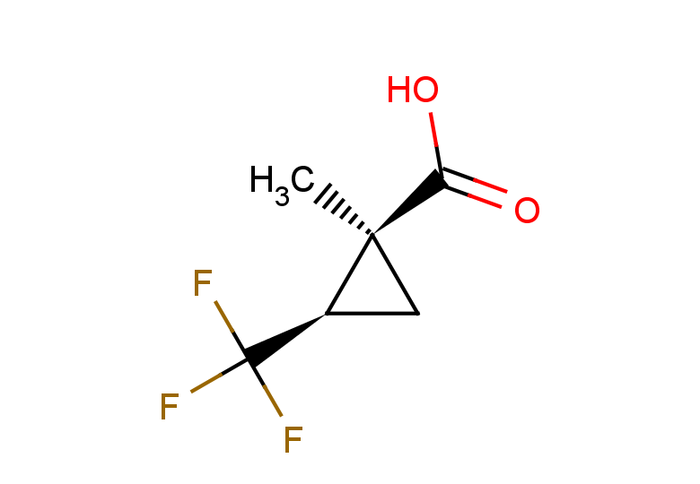 (1S,2R)-1-methyl-2-(trifluoromethyl)cyclopropane-1-carboxylic acid