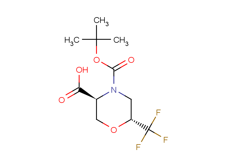 rac-(3R,6S)-4-[(tert-butoxy)carbonyl]-6-(trifluoromethyl)morpholine-3-carboxylic acid