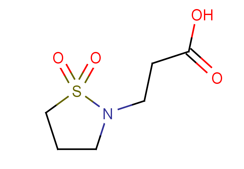 3-(1,1-dioxo-1,2-thiazolidin-2-yl)propanoic acid