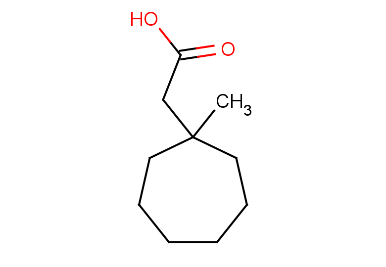 2-(1-methylcycloheptyl)acetic acid