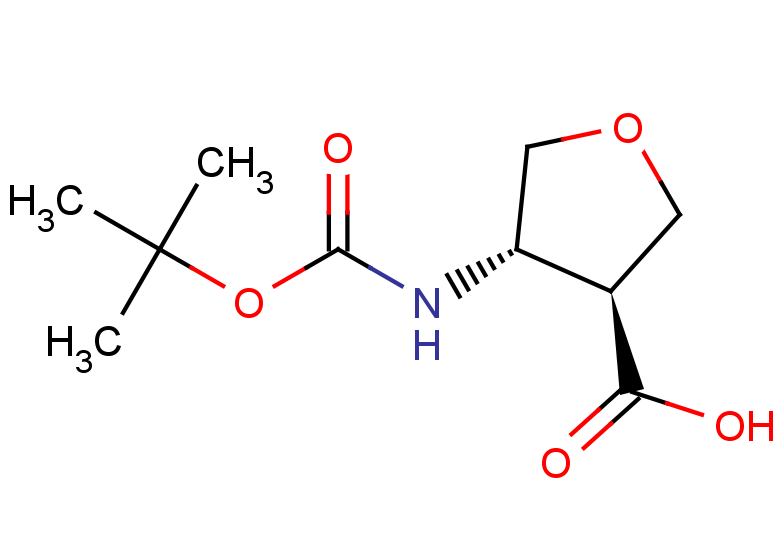 rac-(3R,4R)-4-{[(tert-butoxy)carbonyl]amino}oxolane-3-carboxylic acid