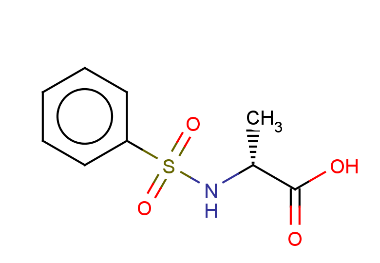 (2R)-2-benzenesulfonamidopropanoic acid