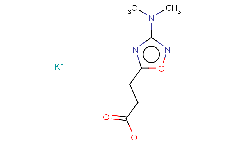 potassium 3-[3-(dimethylamino)-1,2,4-oxadiazol-5-yl]propanoate