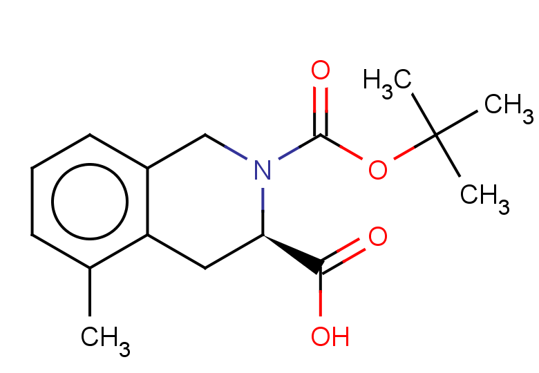 (3R)-2-[(tert-butoxy)carbonyl]-5-methyl-1,2,3,4-tetrahydroisoquinoline-3-carboxylic acid