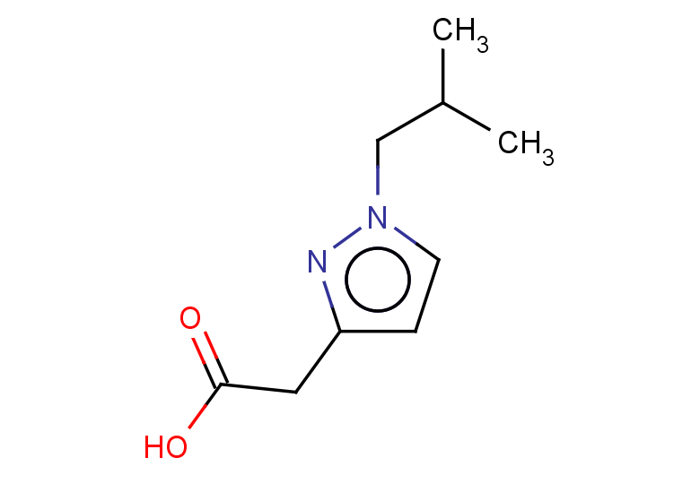2-[1-(2-methylpropyl)-1H-pyrazol-3-yl]acetic acid