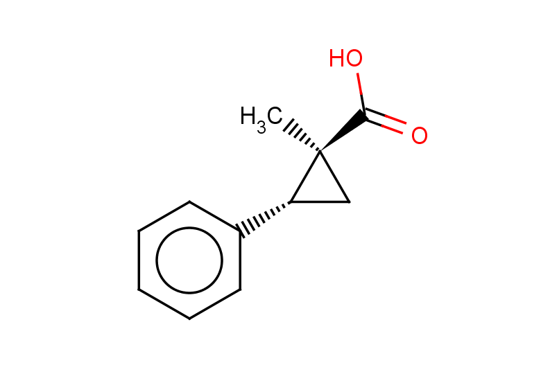 (1S,2R)-1-methyl-2-phenylcyclopropane-1-carboxylic acid