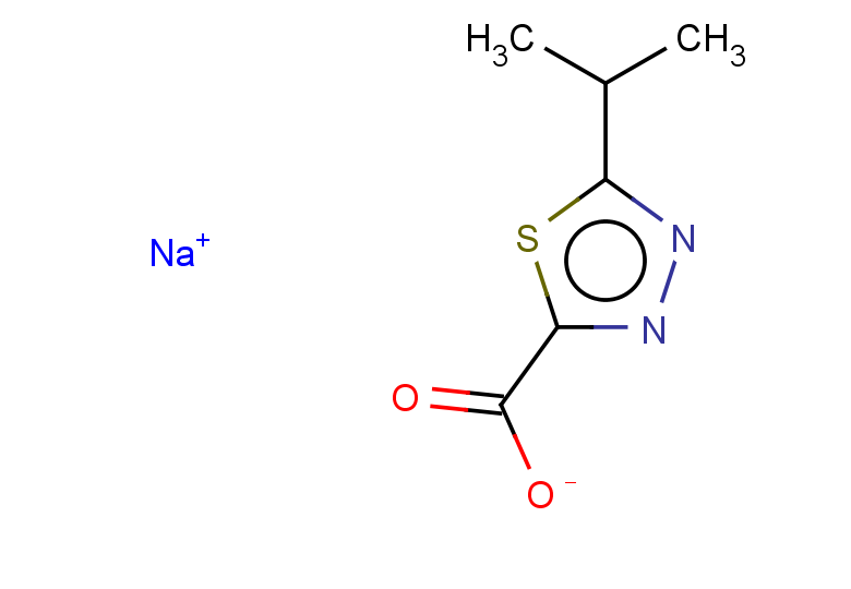 sodium 5-(propan-2-yl)-1,3,4-thiadiazole-2-carboxylate