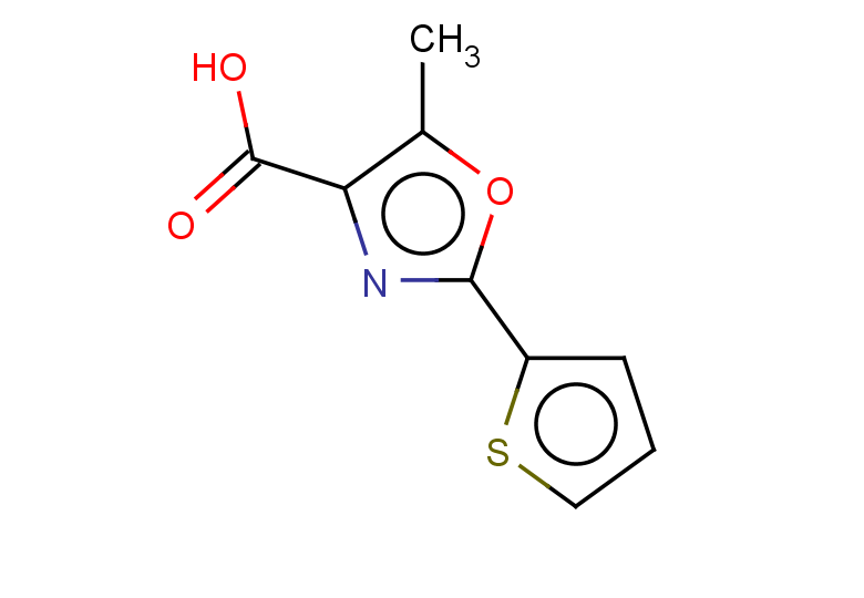 5-methyl-2-(thiophen-2-yl)-1,3-oxazole-4-carboxylic acid