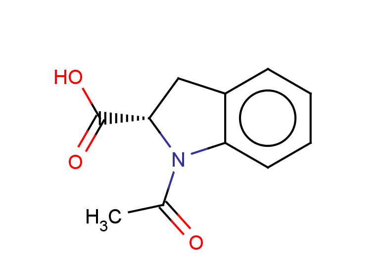 (2S)-1-acetyl-2,3-dihydro-1H-indole-2-carboxylic acid