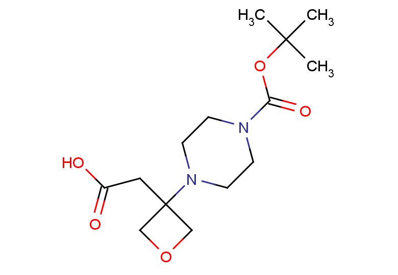 2-(3-{4-[(tert-butoxy)carbonyl]piperazin-1-yl}oxetan-3-yl)acetic acid