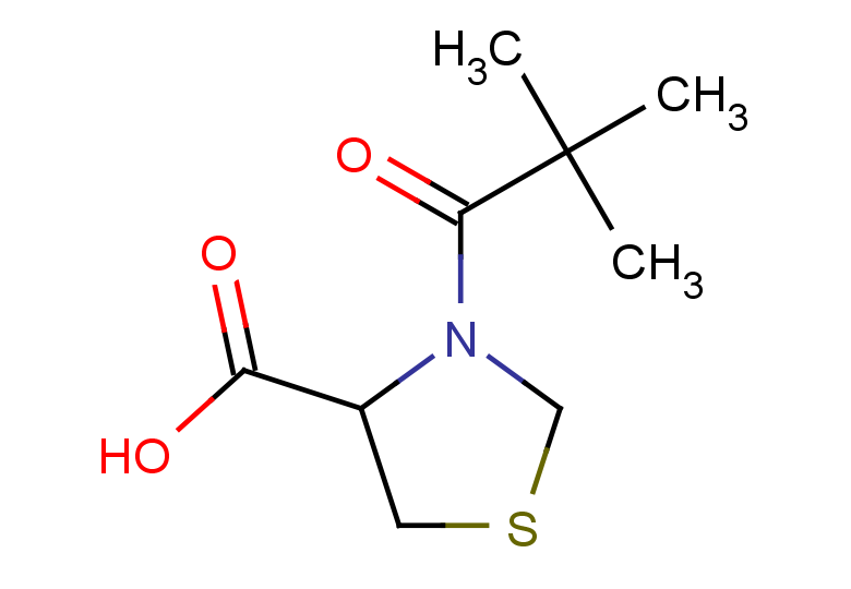 3-(2,2-dimethylpropanoyl)-1,3-thiazolidine-4-carboxylic acid