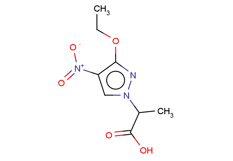 2-(3-ethoxy-4-nitro-1H-pyrazol-1-yl)propanoic acid