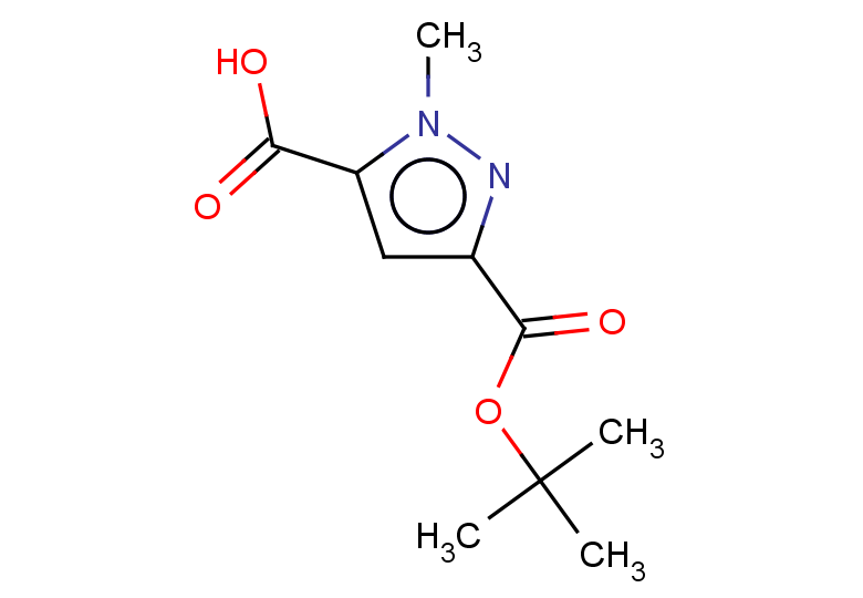 3-[(tert-butoxy)carbonyl]-1-methyl-1H-pyrazole-5-carboxylic acid