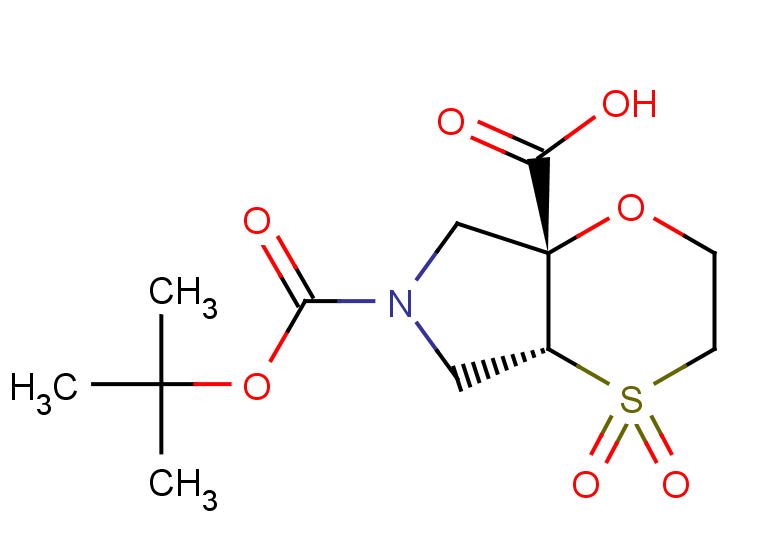 rac-(4aR,7aR)-6-[(tert-butoxy)carbonyl]-4,4-dioxo-hexahydro-2H-4lambda6-[1,4]oxathiino[2,3-c]pyrrole-7a-carboxylic acid, trans