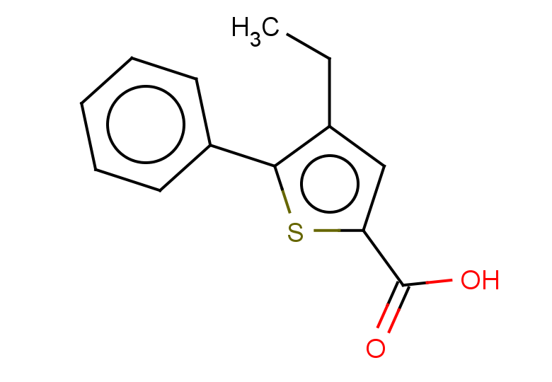 4-ethyl-5-phenylthiophene-2-carboxylic acid