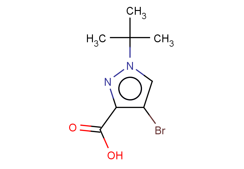 4-bromo-1-tert-butyl-1H-pyrazole-3-carboxylic acid
