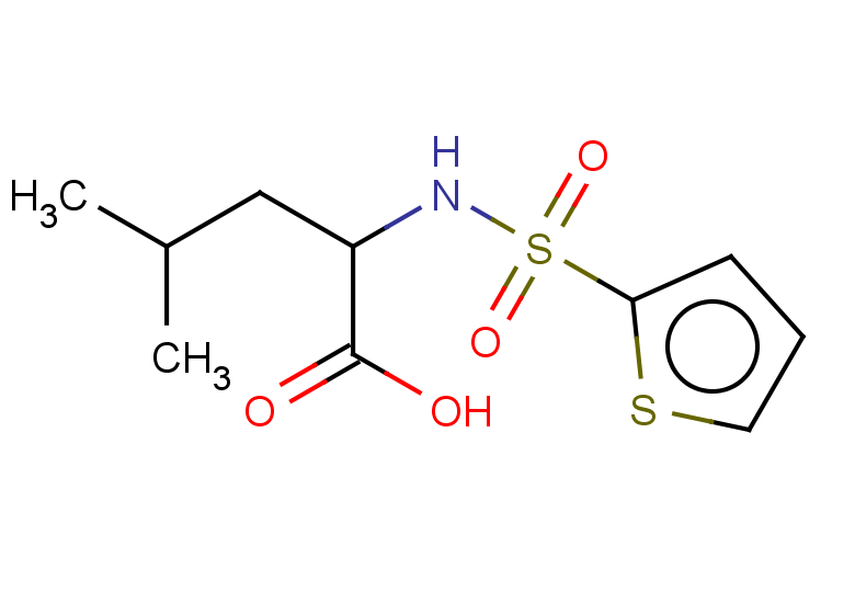 4-methyl-2-(thiophene-2-sulfonamido)pentanoic acid