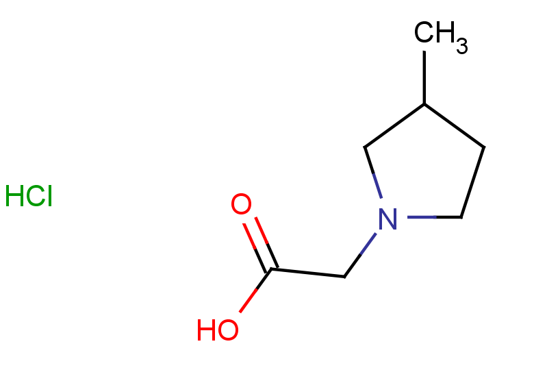 2-(3-methylpyrrolidin-1-yl)acetic acid hydrochloride