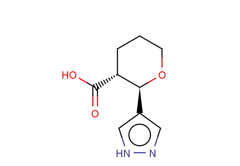 rac-(2R,3R)-2-(1H-pyrazol-4-yl)oxane-3-carboxylic acid