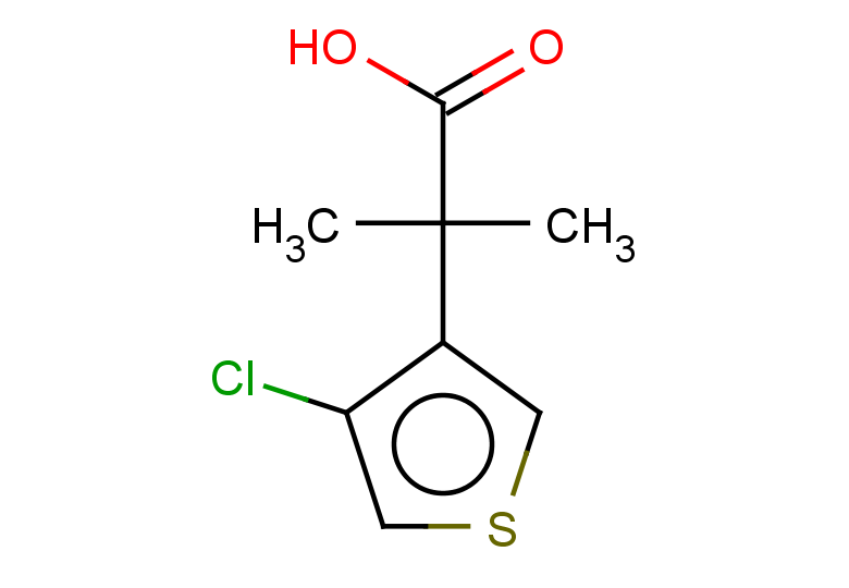 2-(4-chlorothiophen-3-yl)-2-methylpropanoic acid
