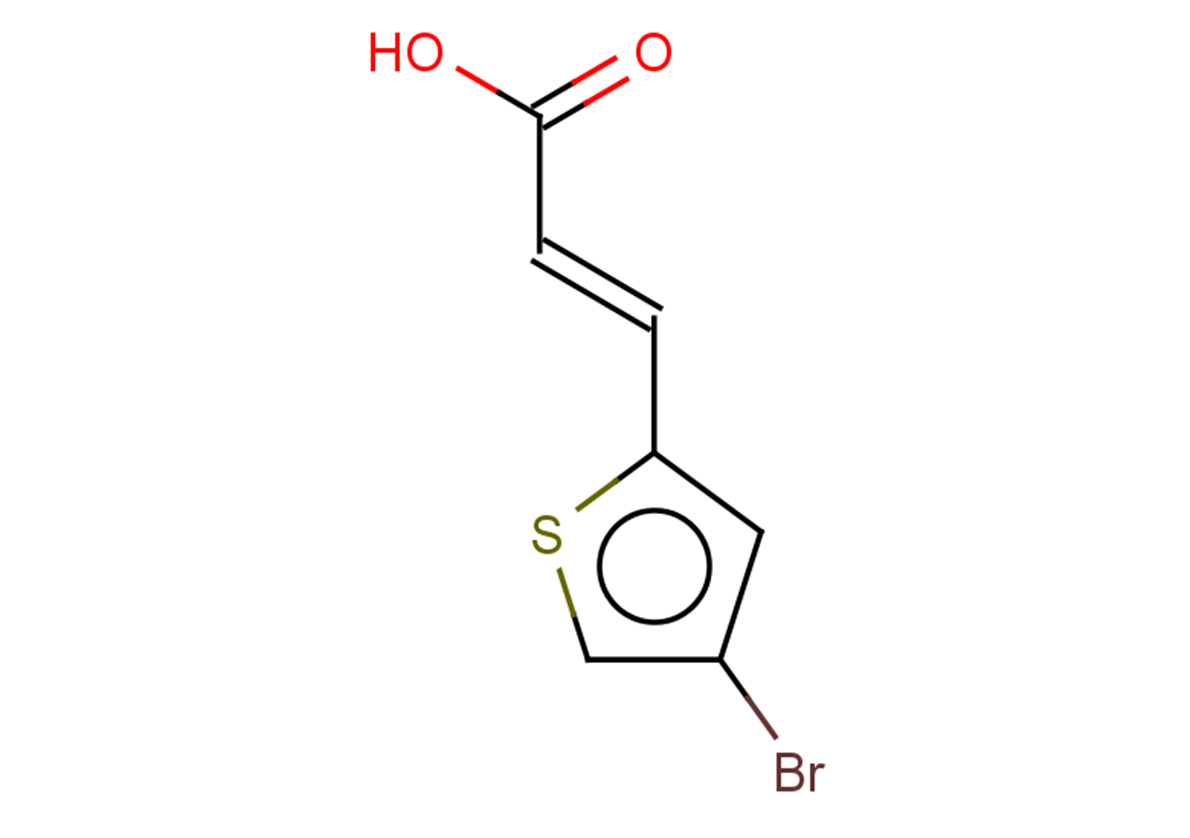 (2E)-3-(4-bromothiophen-2-yl)prop-2-enoic acid