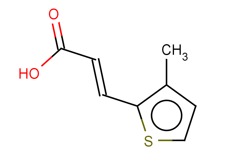 (2E)-3-(3-methylthiophen-2-yl)prop-2-enoic acid