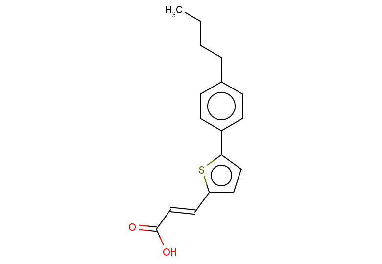 (2E)-3-[5-(4-butylphenyl)thiophen-2-yl]prop-2-enoic acid