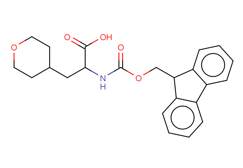 2-{[(9H-fluoren-9-ylmethoxy)carbonyl]amino}-3-(oxan-4-yl)propanoic acid