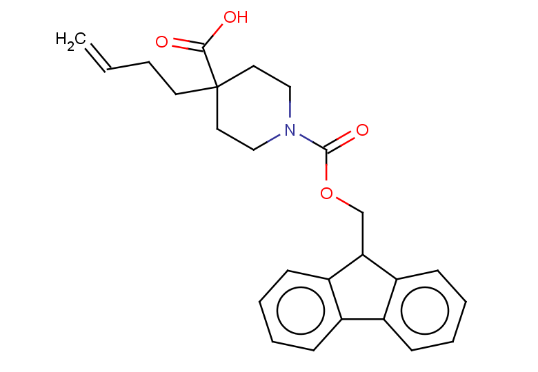 4-(but-3-en-1-yl)-1-[(9H-fluoren-9-ylmethoxy)carbonyl]piperidine-4-carboxylic acid