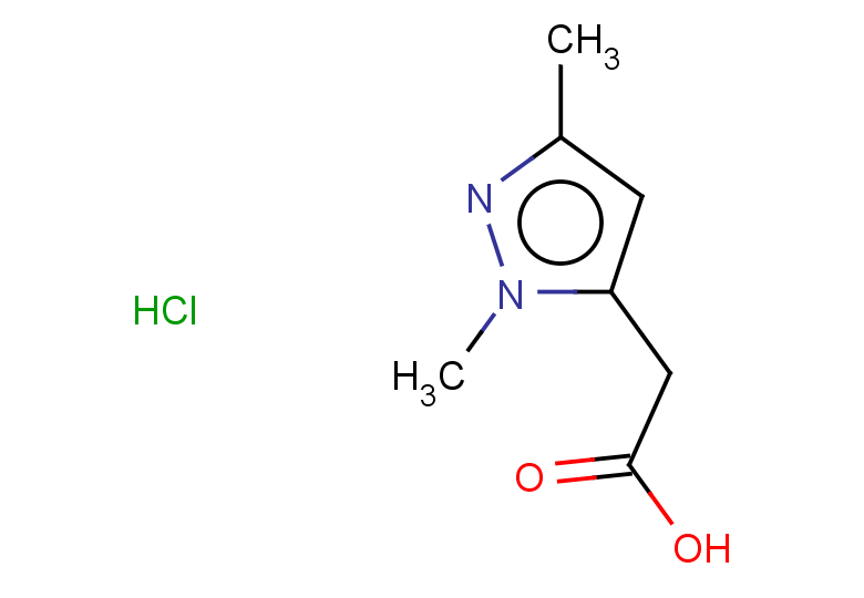 2-(1,3-dimethyl-1H-pyrazol-5-yl)acetic acid hydrochloride