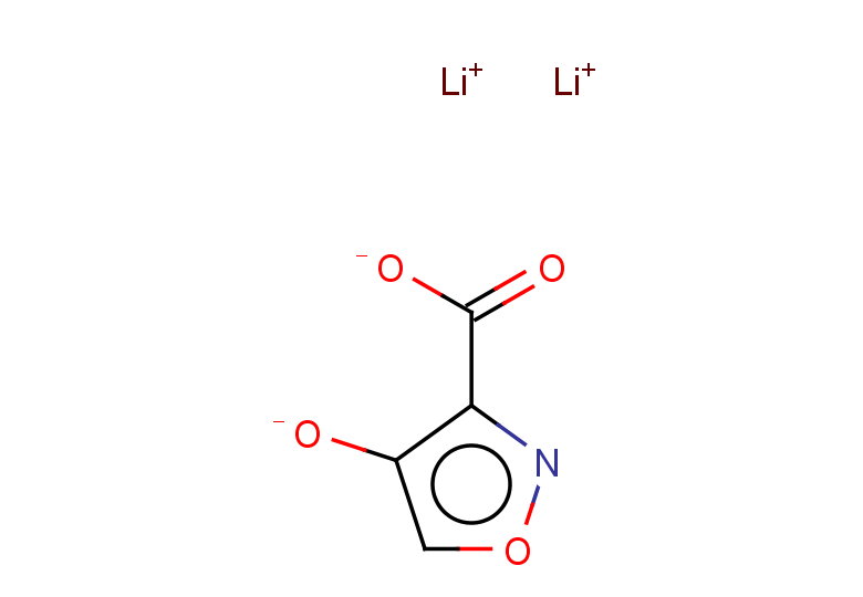 dilithium 4-oxido-1,2-oxazole-3-carboxylate