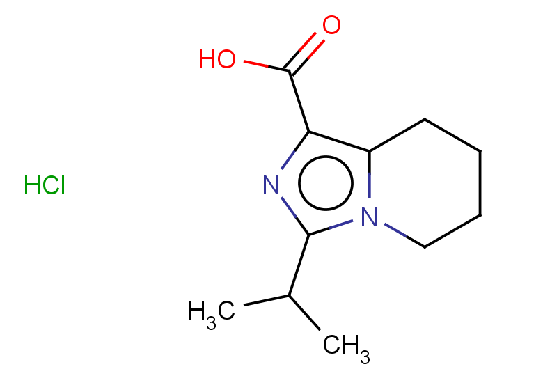 3-(propan-2-yl)-5H,6H,7H,8H-imidazo[1,5-a]pyridine-1-carboxylic acid hydrochloride