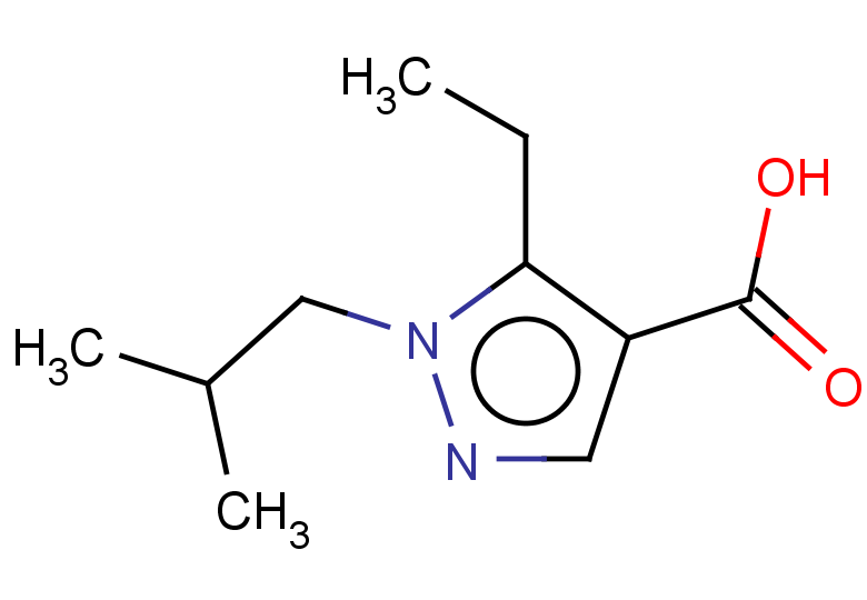 5-ethyl-1-(2-methylpropyl)-1H-pyrazole-4-carboxylic acid