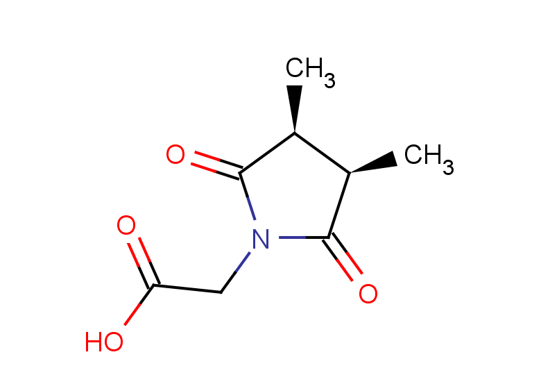 rac-2-[(3R,4S)-3,4-dimethyl-2,5-dioxopyrrolidin-1-yl]acetic acid, cis