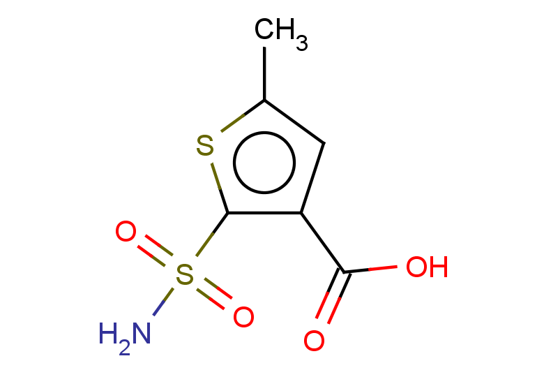 5-methyl-2-sulfamoylthiophene-3-carboxylic acid