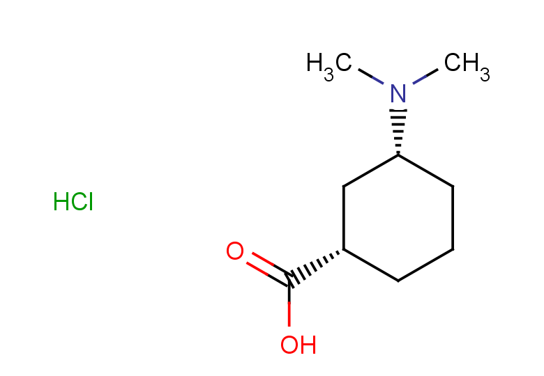 (1S,3R)-3-(dimethylamino)cyclohexane-1-carboxylic acid hydrochloride
