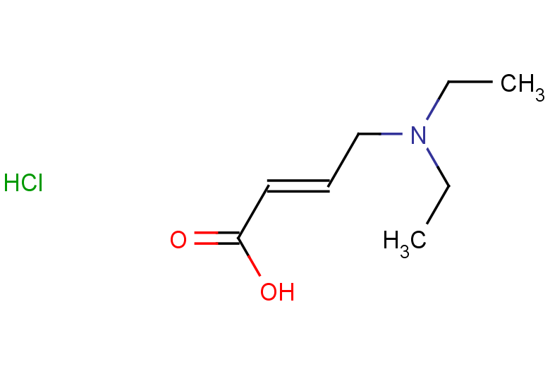 (2E)-4-(diethylamino)but-2-enoic acid hydrochloride