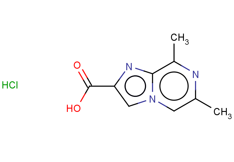 6,8-dimethylimidazo[1,2-a]pyrazine-2-carboxylic acid hydrochloride