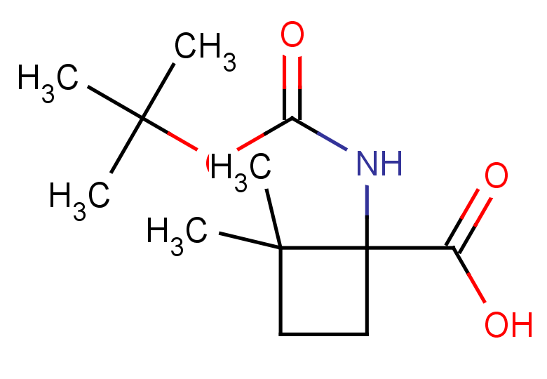 1-{[(tert-butoxy)carbonyl]amino}-2,2-dimethylcyclobutane-1-carboxylic acid