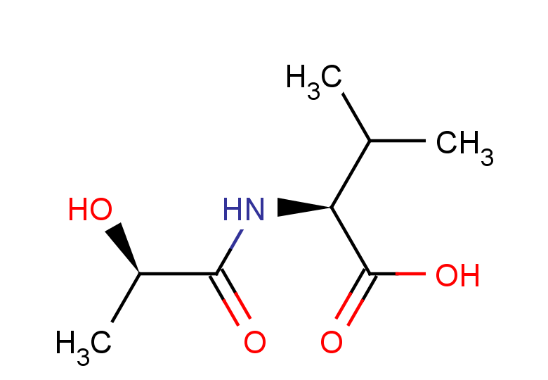 (2S)-2-[(2R)-2-hydroxypropanamido]-3-methylbutanoic acid