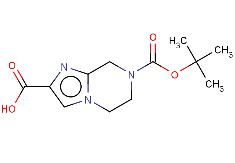 7-[(tert-butoxy)carbonyl]-5H,6H,7H,8H-imidazo[1,2-a]pyrazine-2-carboxylic acid