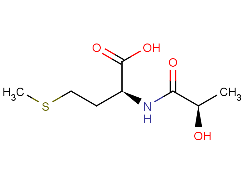 (2S)-2-[(2R)-2-hydroxypropanamido]-4-(methylsulfanyl)butanoic acid