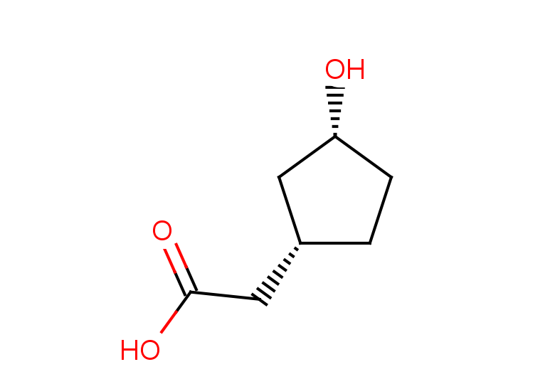 2-[(1S,3R)-3-hydroxycyclopentyl]acetic acid