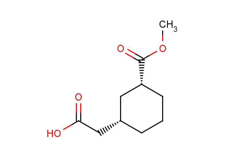 2-[(1S,3R)-3-(methoxycarbonyl)cyclohexyl]acetic acid