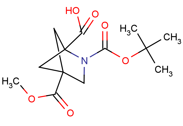 2-[(tert-butoxy)carbonyl]-4-(methoxycarbonyl)-2-azabicyclo[2.1.1]hexane-1-carboxylic acid