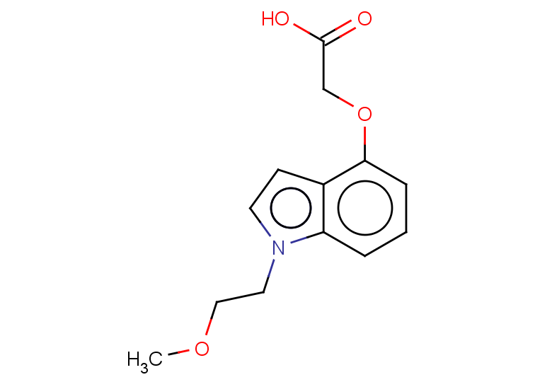 2-{[1-(2-methoxyethyl)-1H-indol-4-yl]oxy}acetic acid